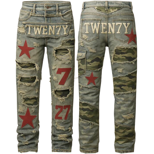 TWEN7Y FADED JEANS * COMING-SOON*